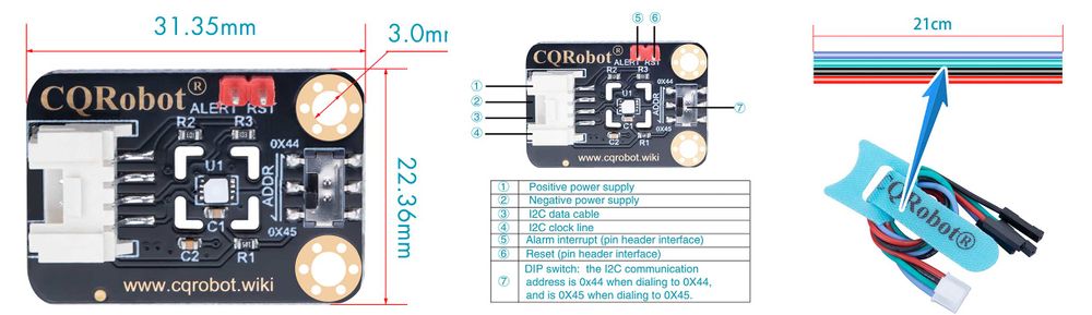 SHT31 Weather-proof Temperature & Humidity Sensor - DFRobot
